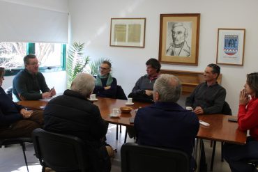 Autoridades de la FAV presentes en la inauguración del Polo Científico Tecnológico de Río cuarto